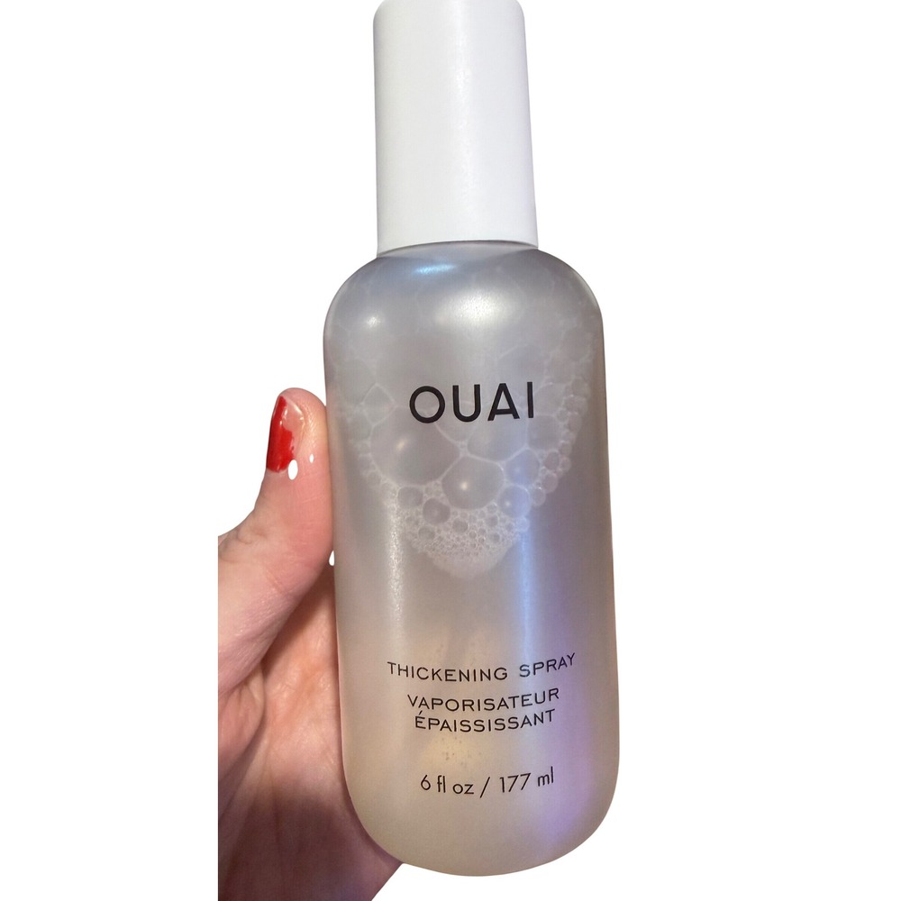 OUAI Thickening Spray 6 fl oz Full Size Hair Volumizer Heat Protectant New